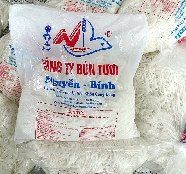 BÚN TƯƠI SỢI NHỎ - BÚN TƯƠI